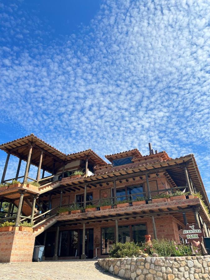 Hotel, Bungalows, Chalet Y Cabanas Aventura Park Villa De Leyva La Periquera Екстериор снимка