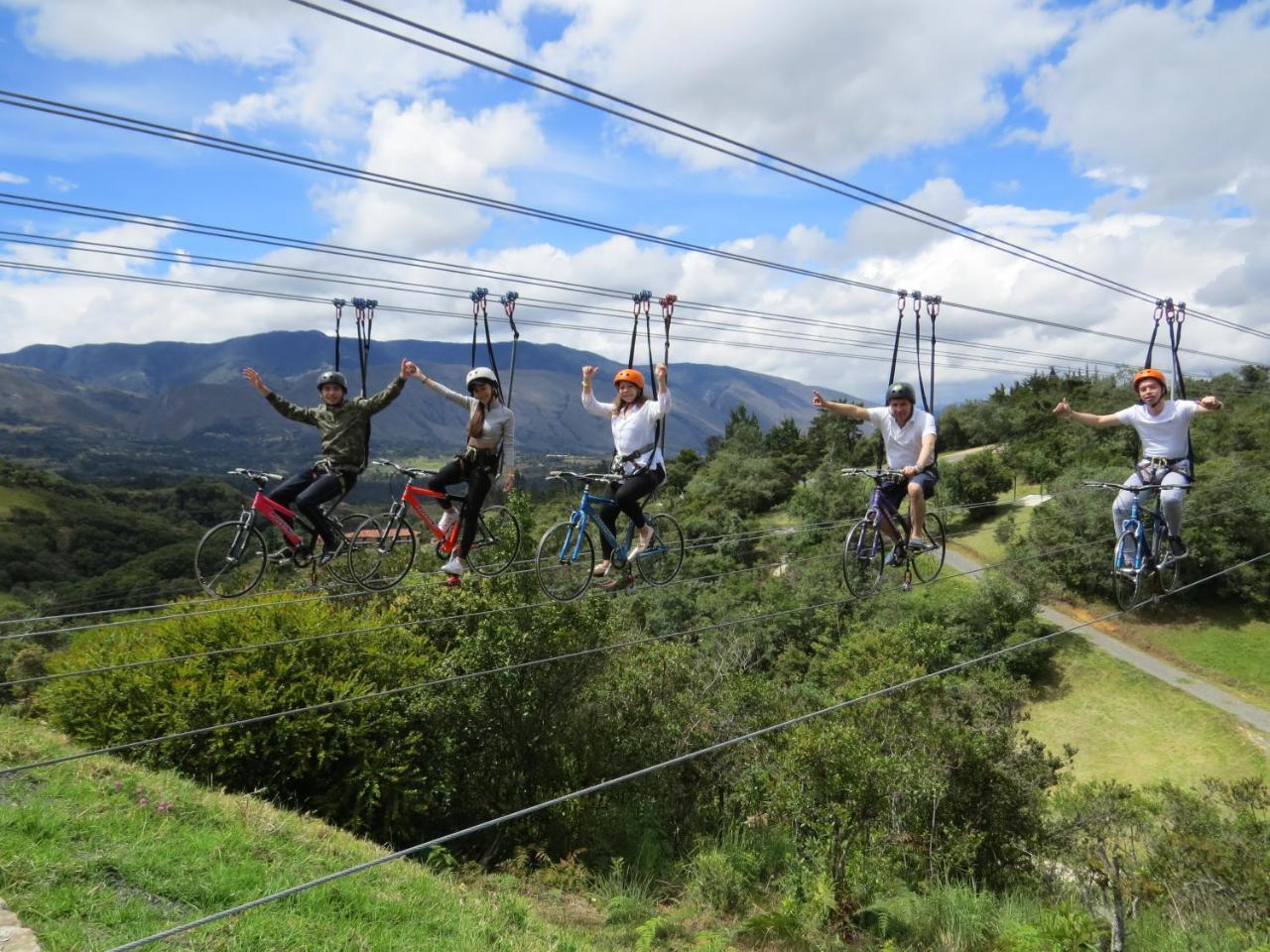 Hotel, Bungalows, Chalet Y Cabanas Aventura Park Villa De Leyva La Periquera Екстериор снимка
